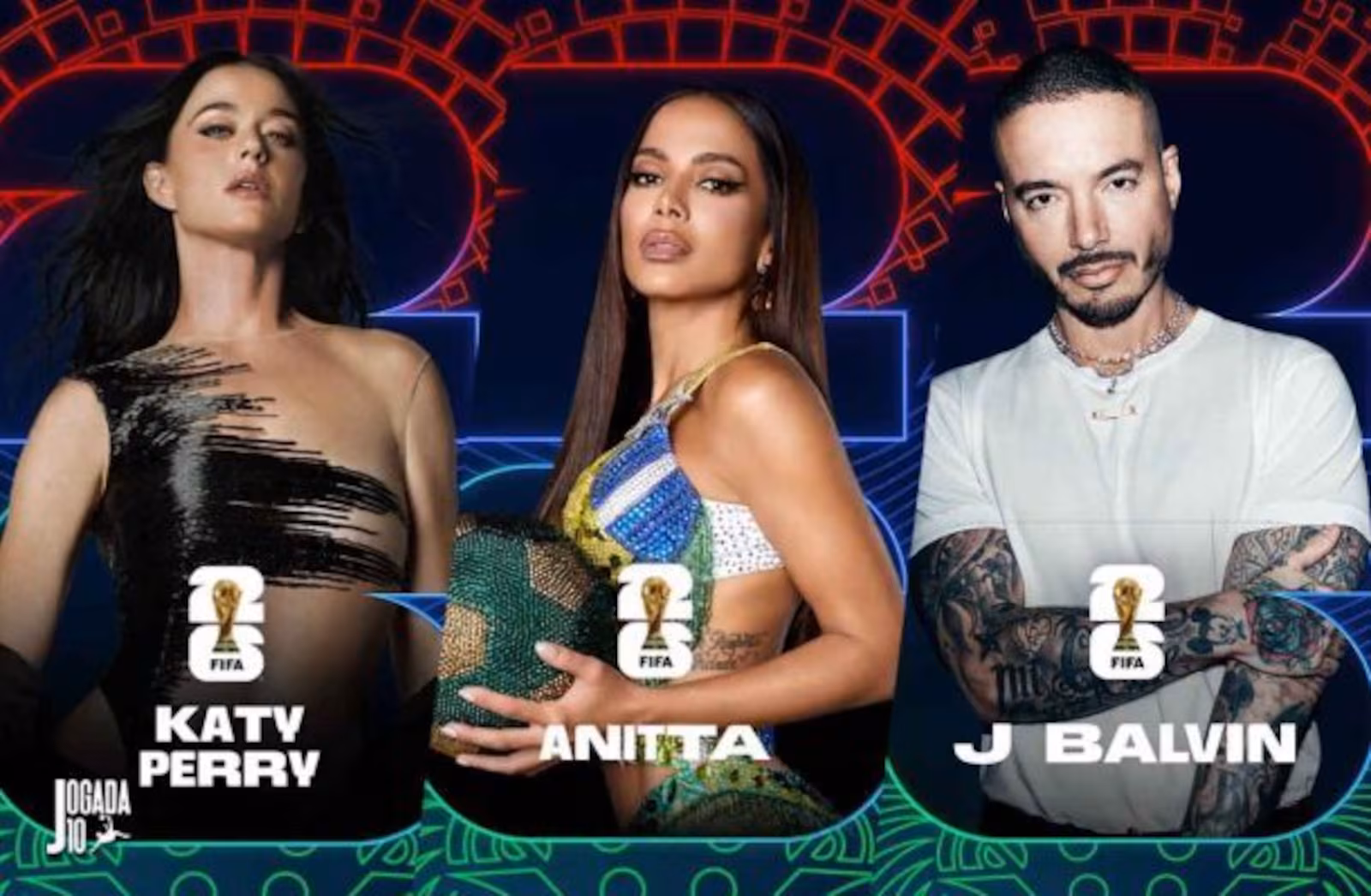Copa do Mundo 2026 traz inovações com três cerimônias de abertura e grandes atrações musicais