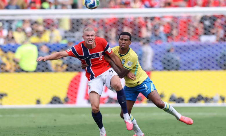 Brasil é eliminado pela Noruega nos oitavos-de-final do Campeonato do Mundo da FIFA com bis de Haaland 