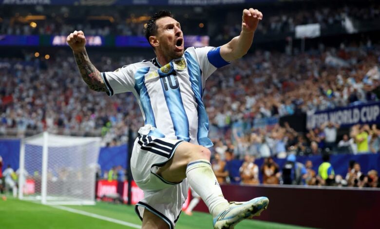 Messi marca, Argentina conquista virada histórica sobre o Egito e avança no Mundial