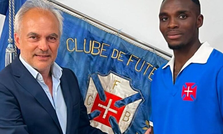 Associação Black Bulls confirma a transferência de Chamito para o Belenenses de Portugal 