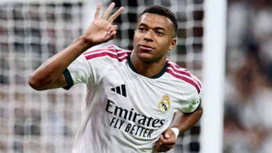 Mbappé faz hat-trick e comanda goleada do Real Madrid por 4-1 sobre a Real Sociedad